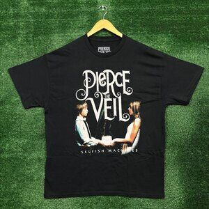 Pierce the Veil Selfish Machines Rock Band T-Shirt Size Extra Large